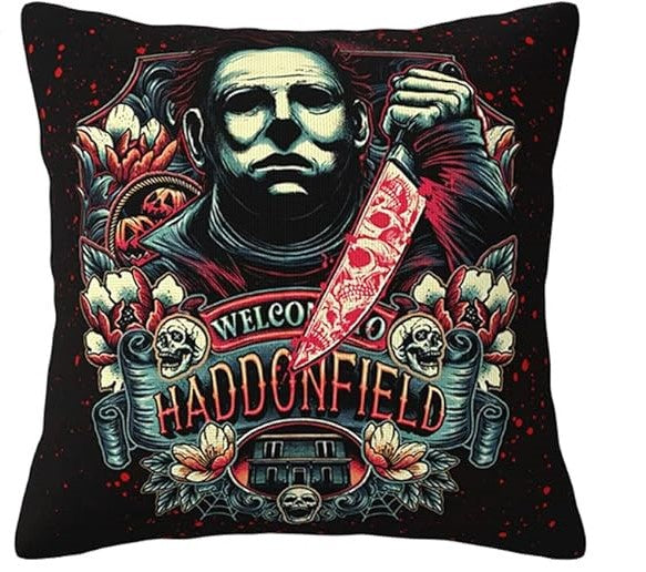 Halloween- Welcome To Haddonfield Throw Pillow