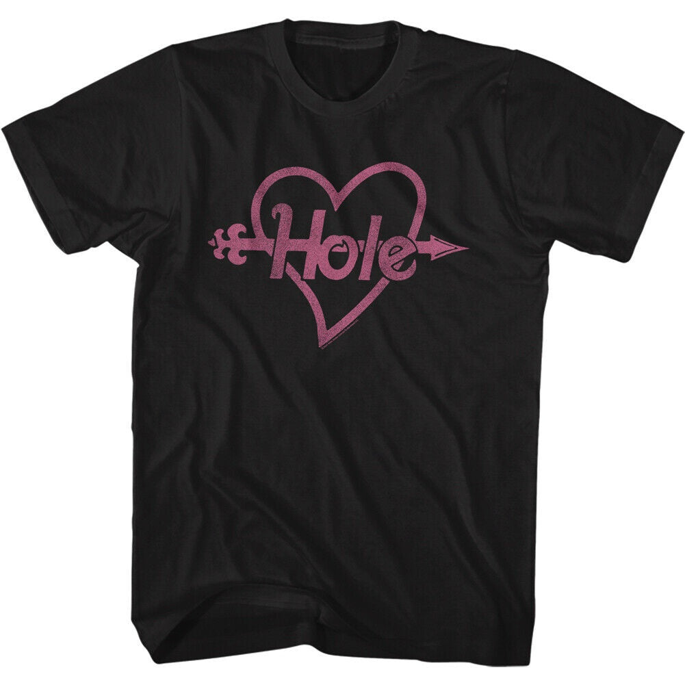 Hole - Love Heart And Arrow T-shirt