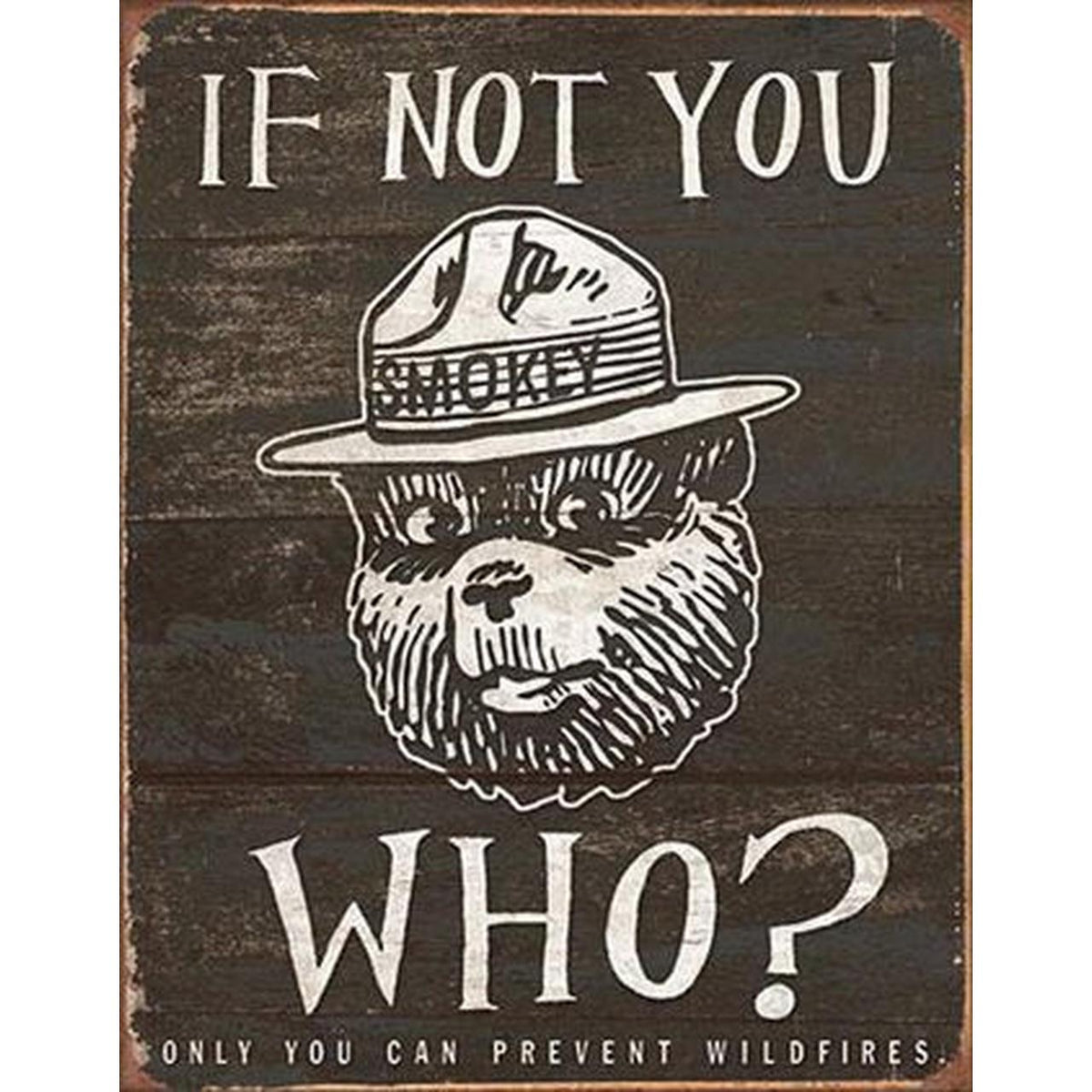 Humour - Smokey Bear If Not You Who? Billboard