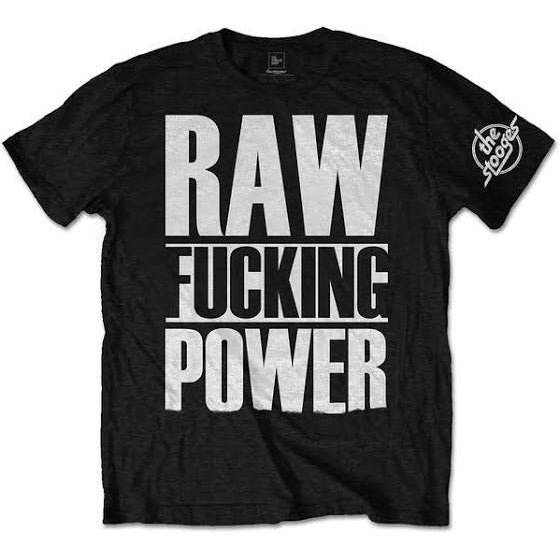 Iggy and The Stooges - Raw F**king Power T-shirt