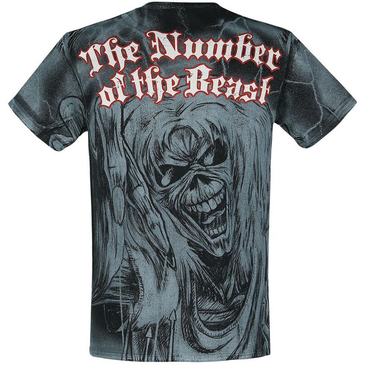 Iron Maiden - Number Of The Beast Y2K Exclusive Collection T-shirt