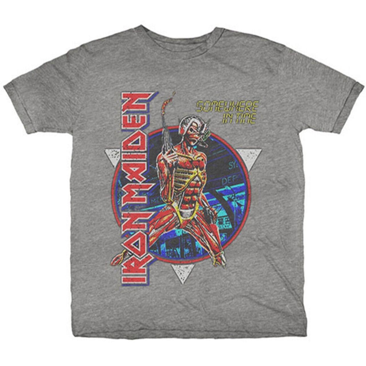 Iron Maiden - Somewhere In Time Gray Exclusive Collection T-shirt
