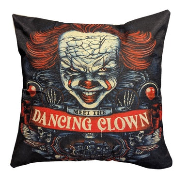 IT Pennywise - Meet The Dancing Clown Throw pillow