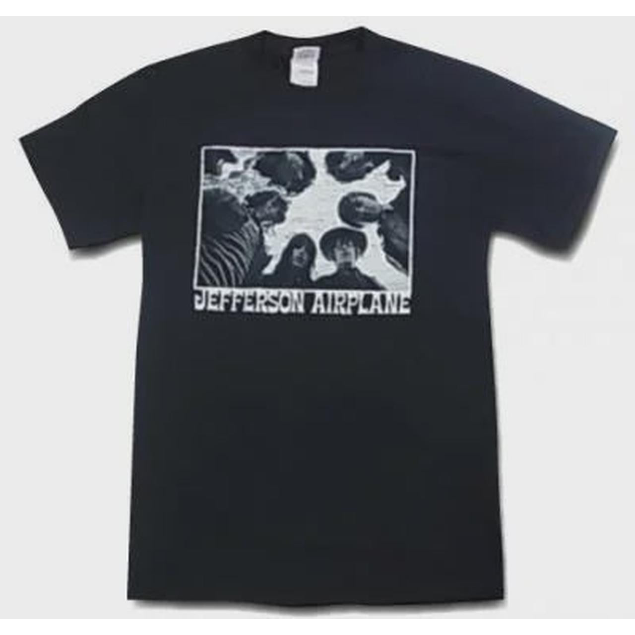 Jefferson Airplane - Black and White Photo T-shirt