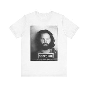 Jim Morrison - Police Line T-shirt