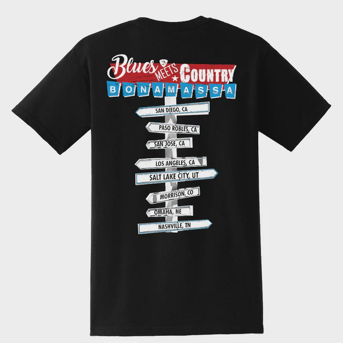 Joe Bonamassa - 2018 Summer Tour T-shirt