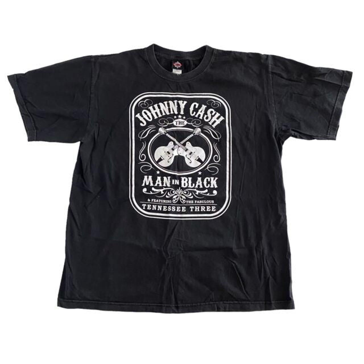 Johnny Cash - Man in Black Guitar T-shirt