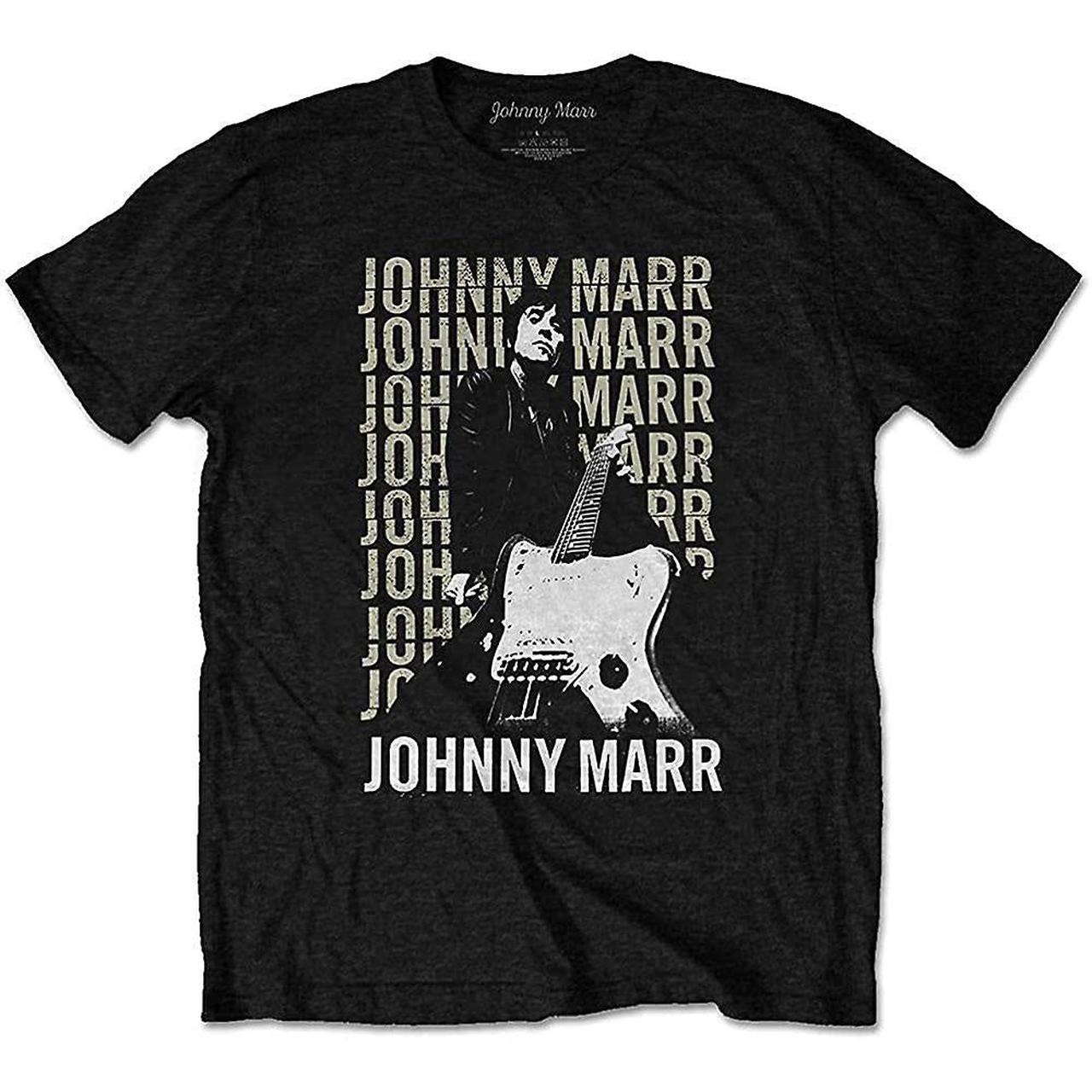 Johnny Marr - Guitar Photo Logo T-shirt