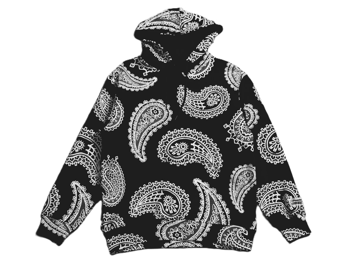 Josh Vides - The Hundreds Paisley Hoodie