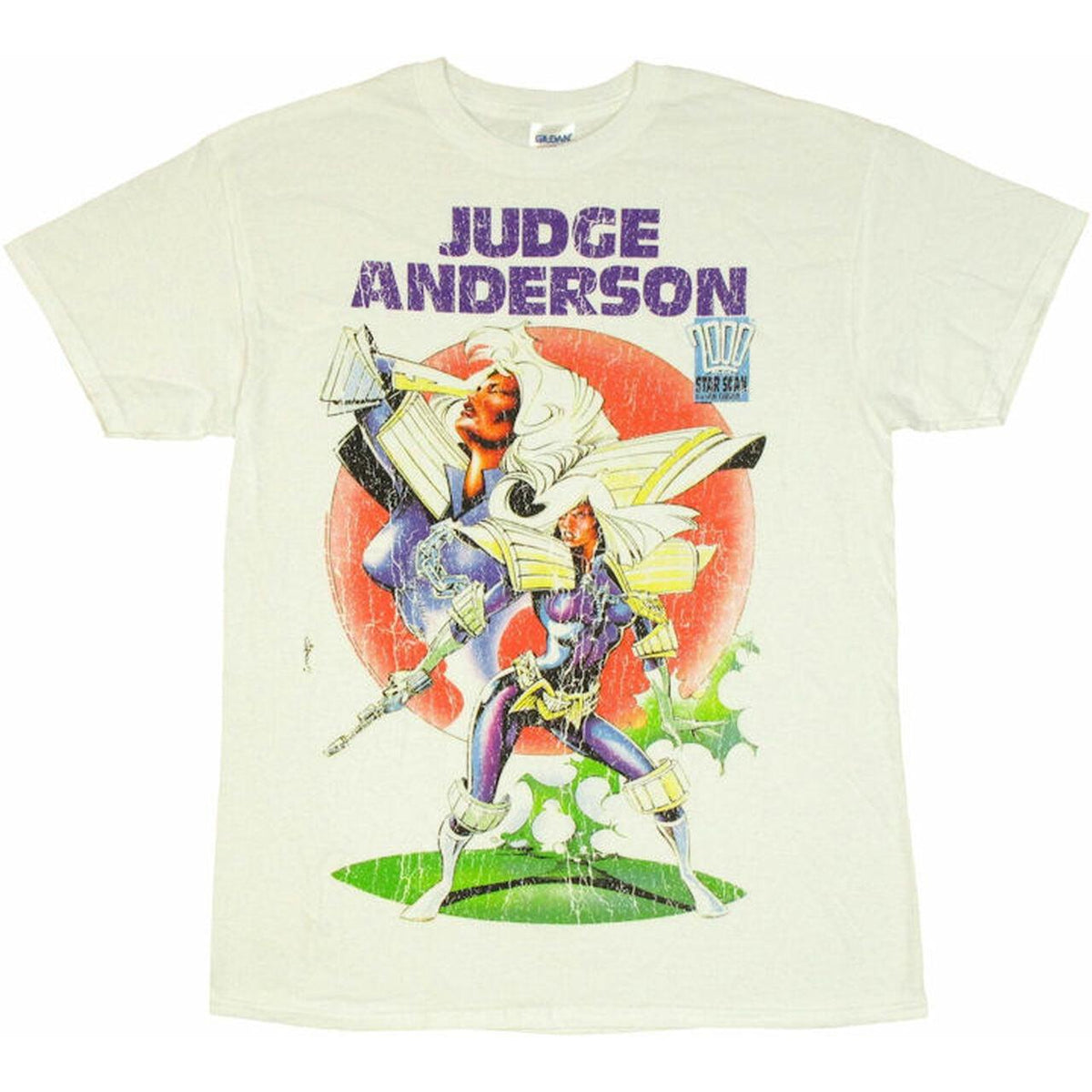 Judge Anderson - Star Scan T-shirt