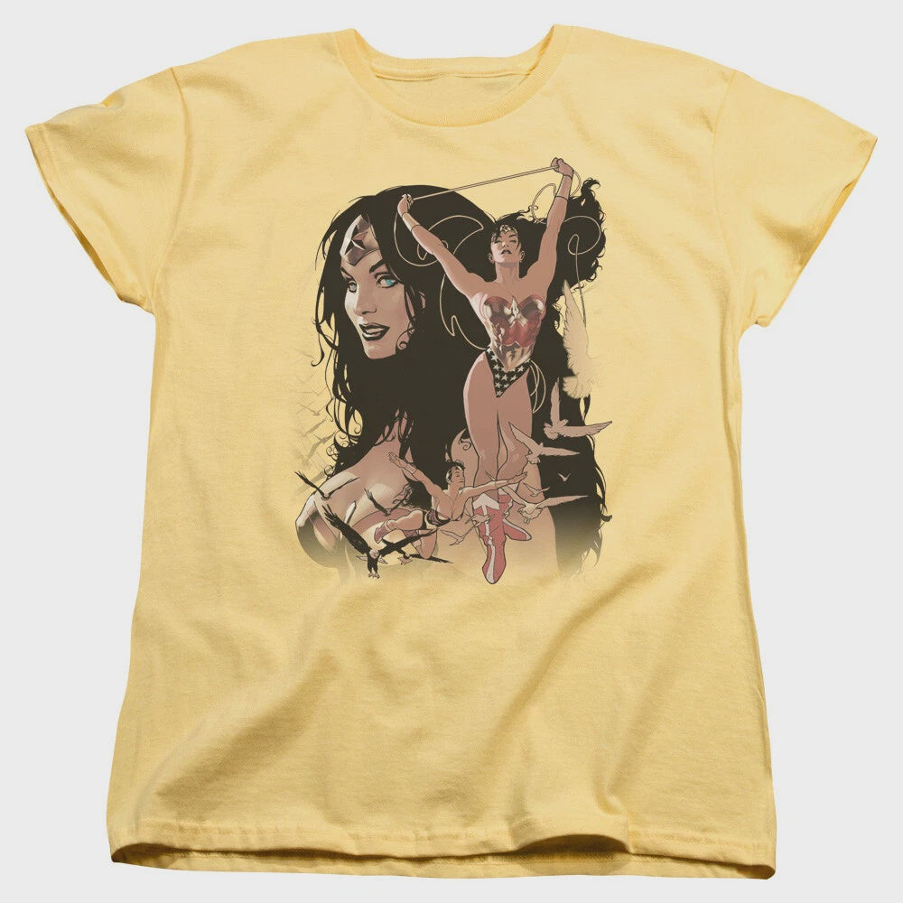Justice League - Wonder Woman Ladies T-shirt