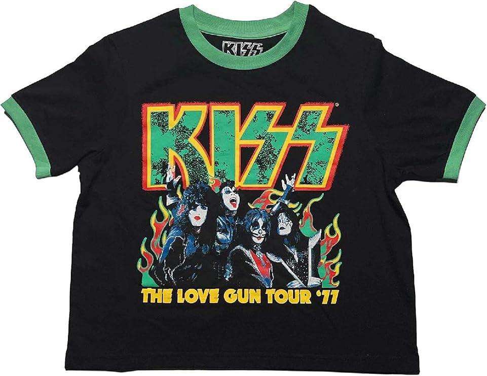 KISS - St Paddys Crop Top T-shirt