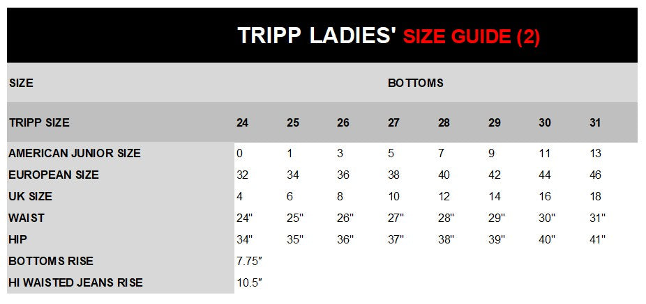 Skirt Sets Size Chart S2XL  Maybell Womens Fashion
