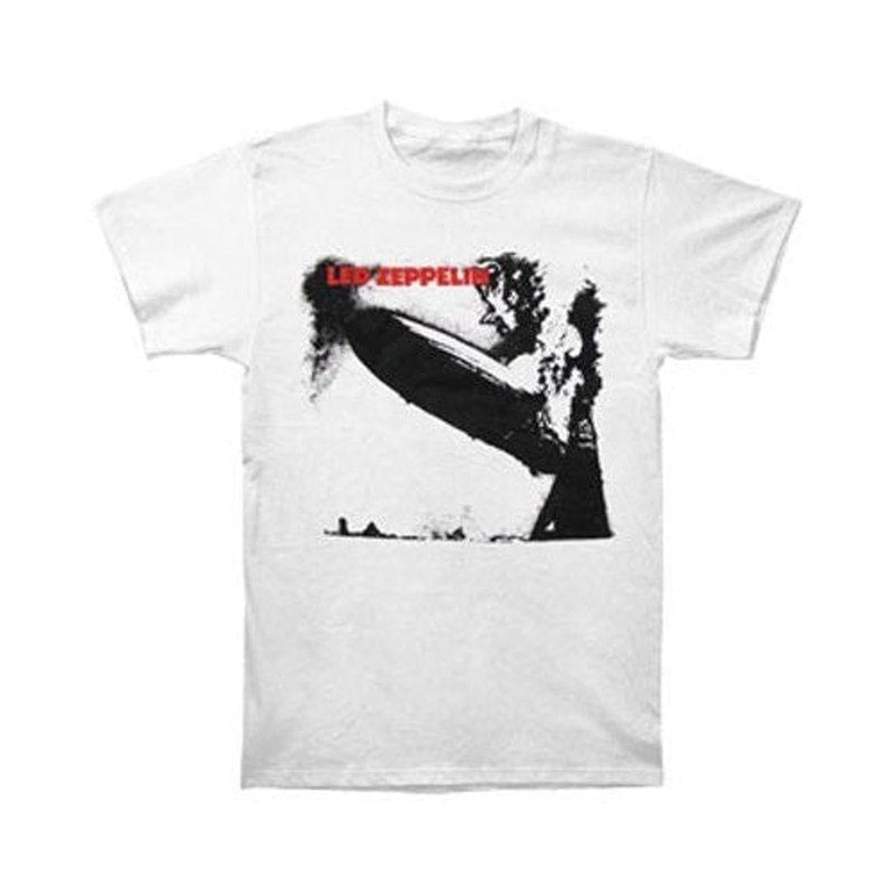 Led Zeppelin - Zepp 1 Album White T-shirt