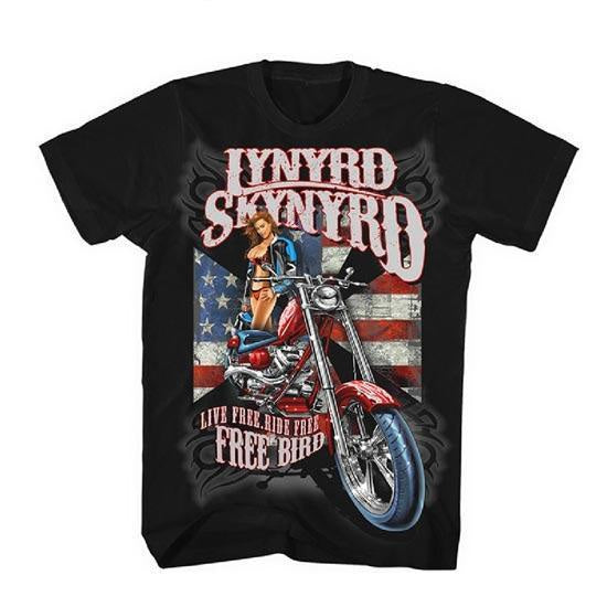 Lynyrd Skynyrd - Live Free Ride Free T-shirt