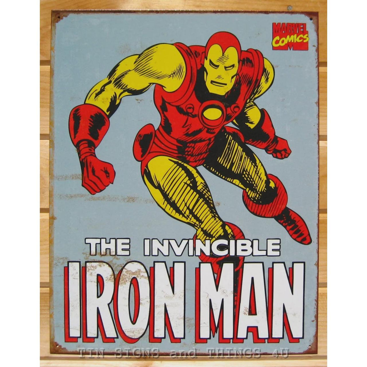 Marvel - Retro Invincible Iron Man Billboard