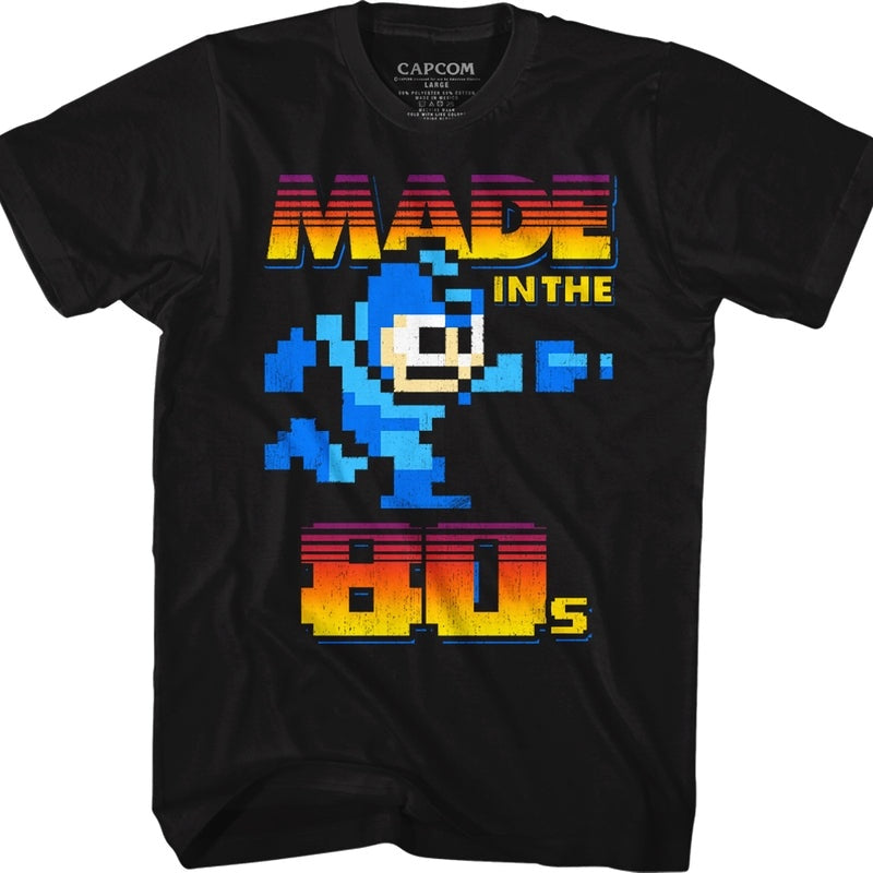 Mega Man - Made In The 80's T-shirt