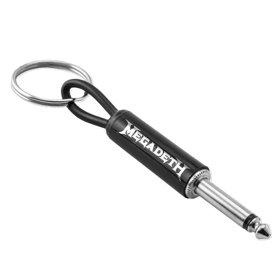 Megadeth - Logo Guitar Plug Keychain