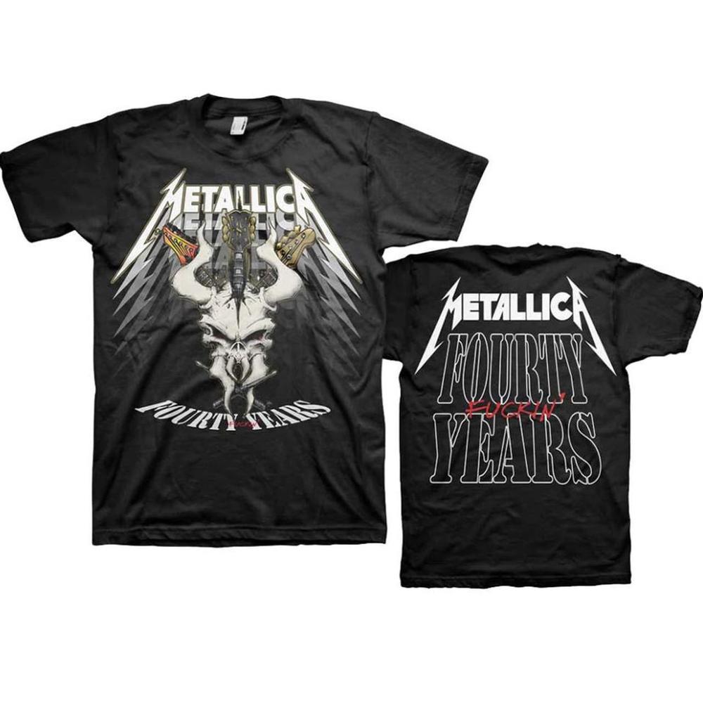 Metallica - 40th Anniversary Forty Years T-shirt