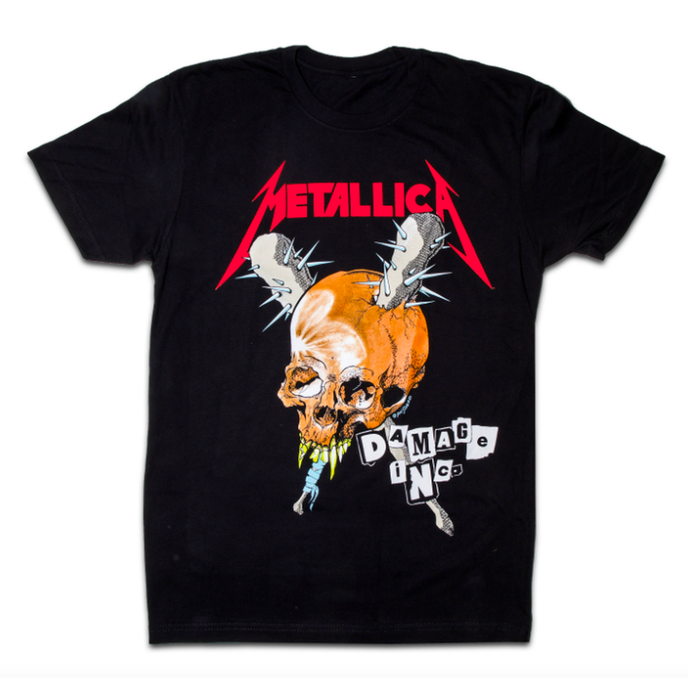 Metallica - Damage Inc Skull T-shirt