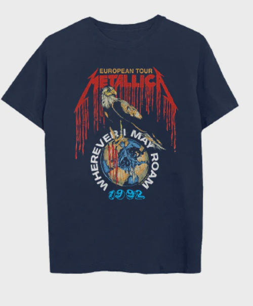 Metallica - Wherever I May Roam 92 Tour T-shirt