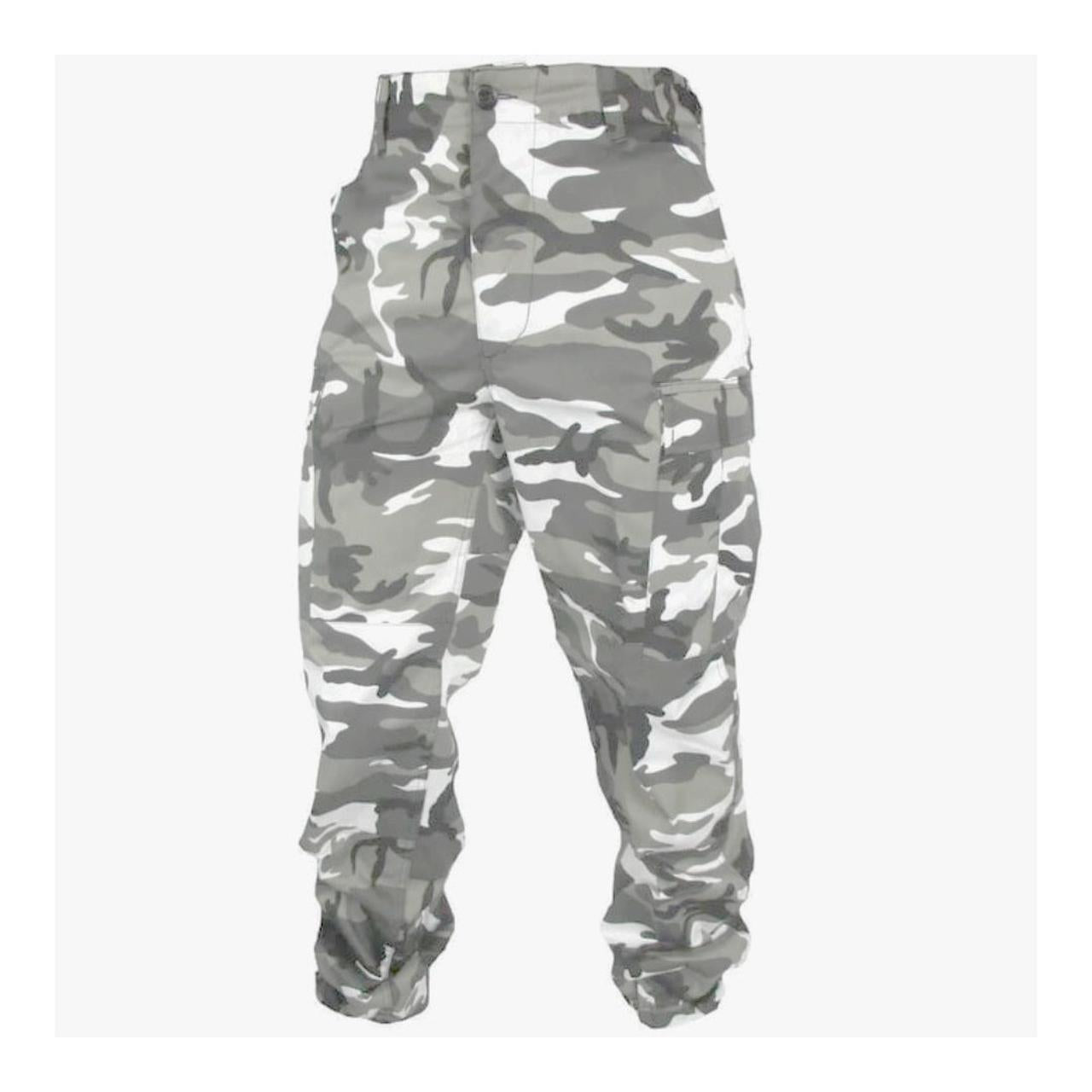Military Surplus - White Cargo Pants