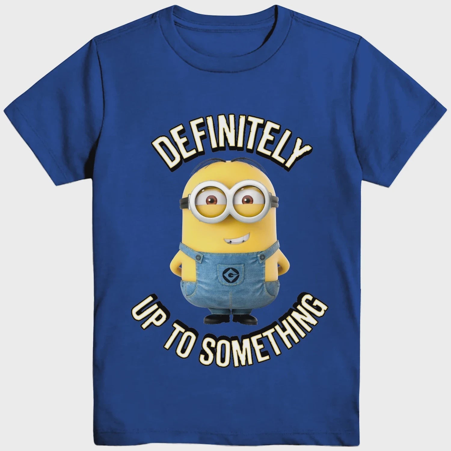 Minions - Definitely Up to Something Kids T-shirt