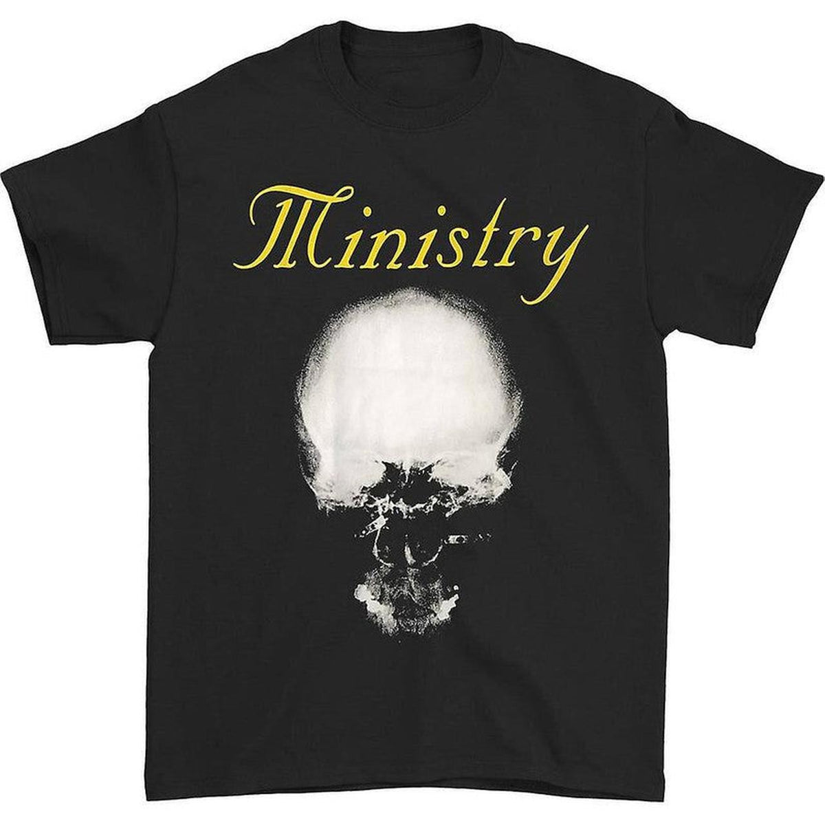 Ministry - Human skull T-shirt