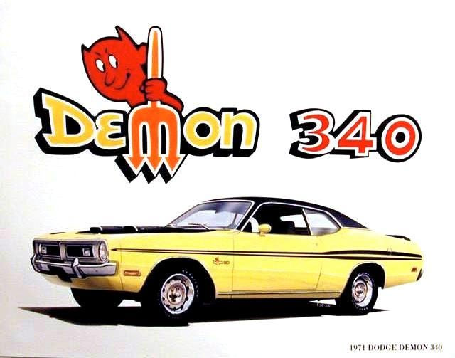 Mopar - Demon 340 Billboard