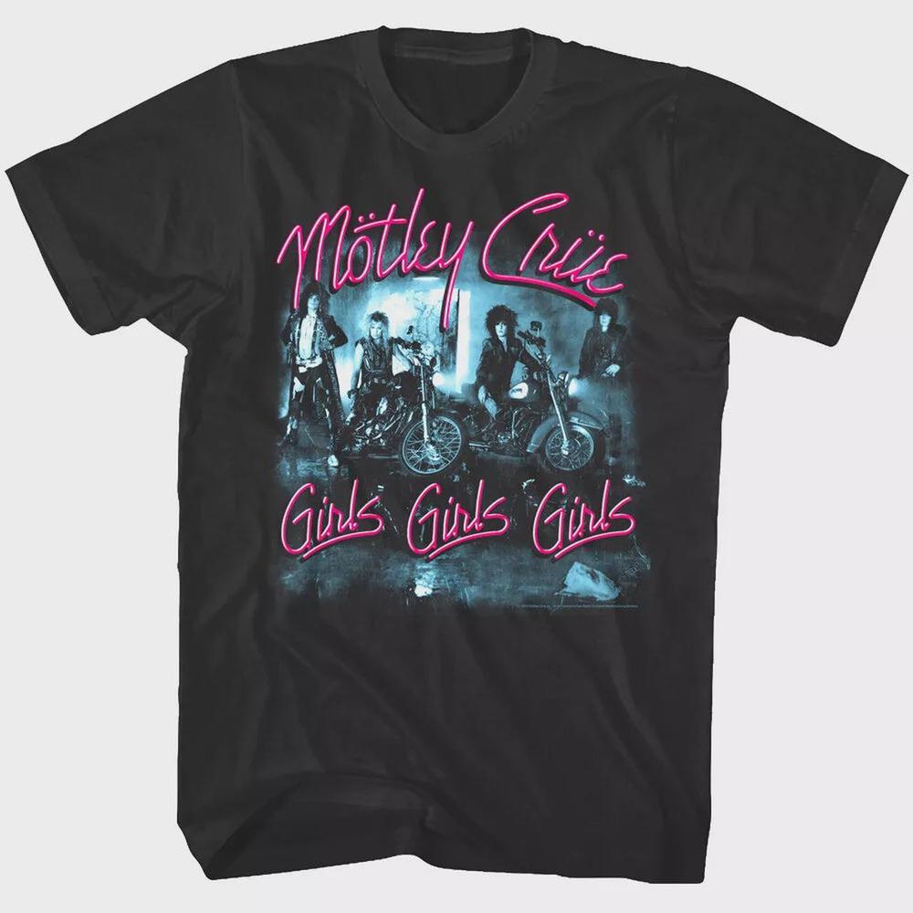 Motley Crue - Girls Girls Girls Album Cover T-shirt