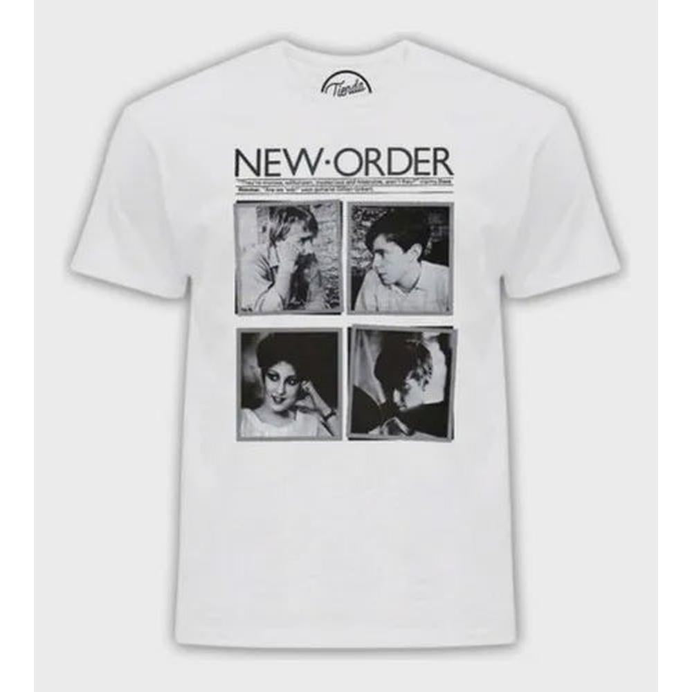 New Order - Bernard Sumner Stephen Morris Gillian Gilbert Tom Chapman T-shirt