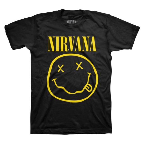 Nirvana - Smiley Face T-shirt