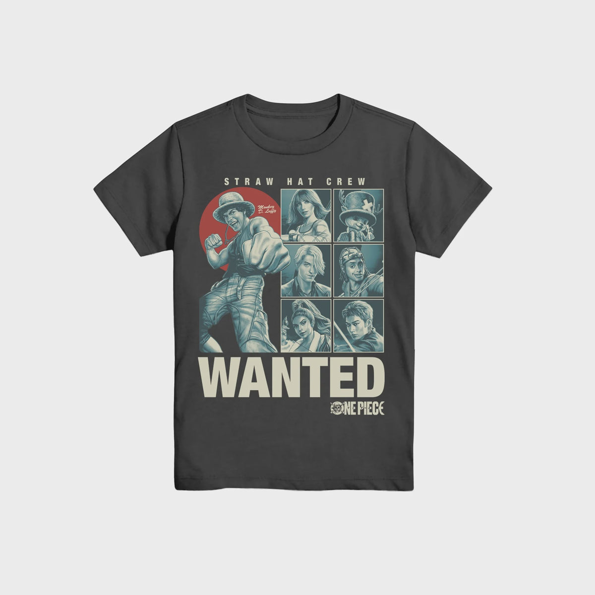One Piece - Pirates Wanted Kids T-shirt