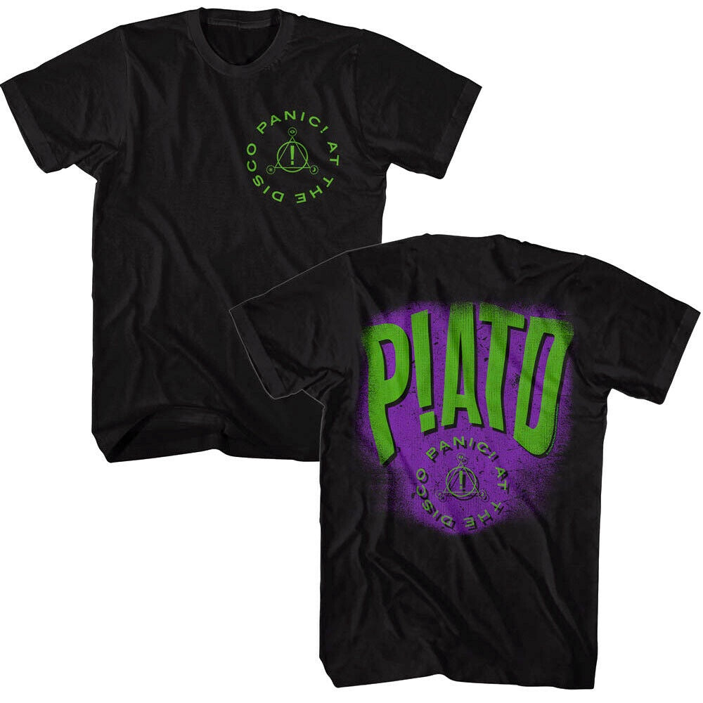Panic At the Disco - Neon Warped Logo T-shirt