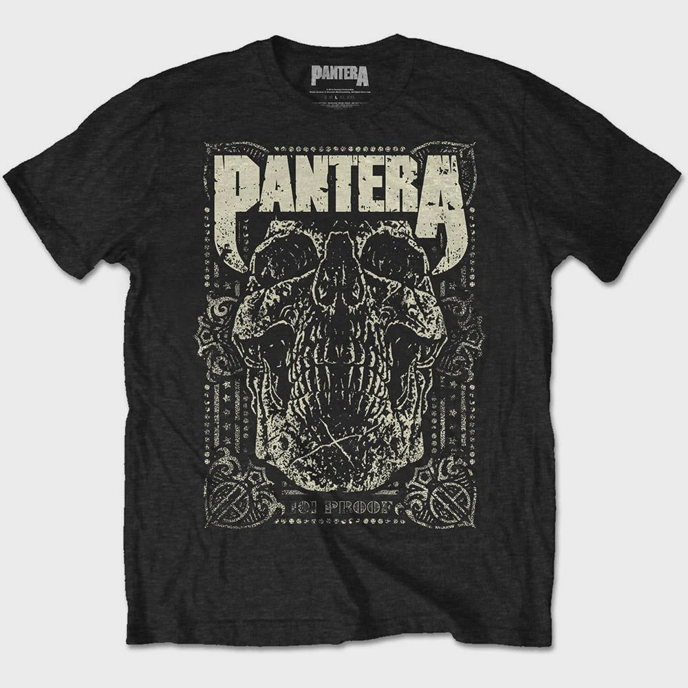 Pantera - 101 Proof Skull T-shirt
