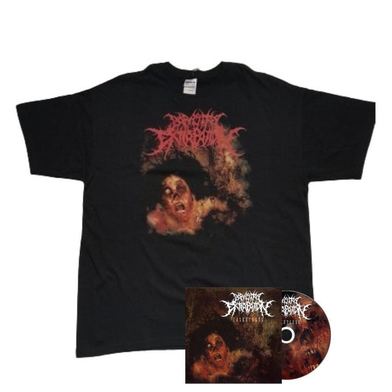 Parasitic Extirpation - Casketless T-shirt + CD Artist Collection