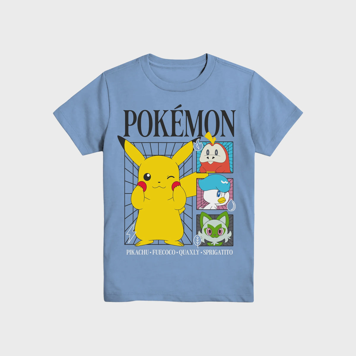 Pokémon - Paldea Grid Kids T-shirt