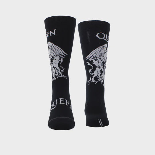 Queen - White Crest Socks