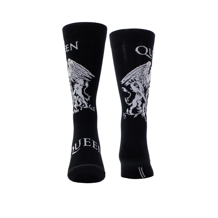 Queen - White Crests Socks Gift Box