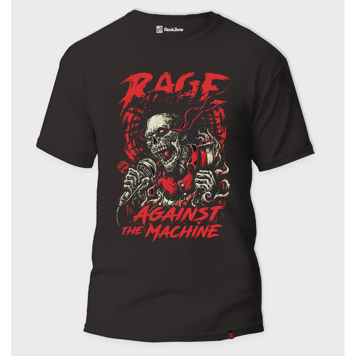 Rage Against The Machine - Skull Singer T-shirt
