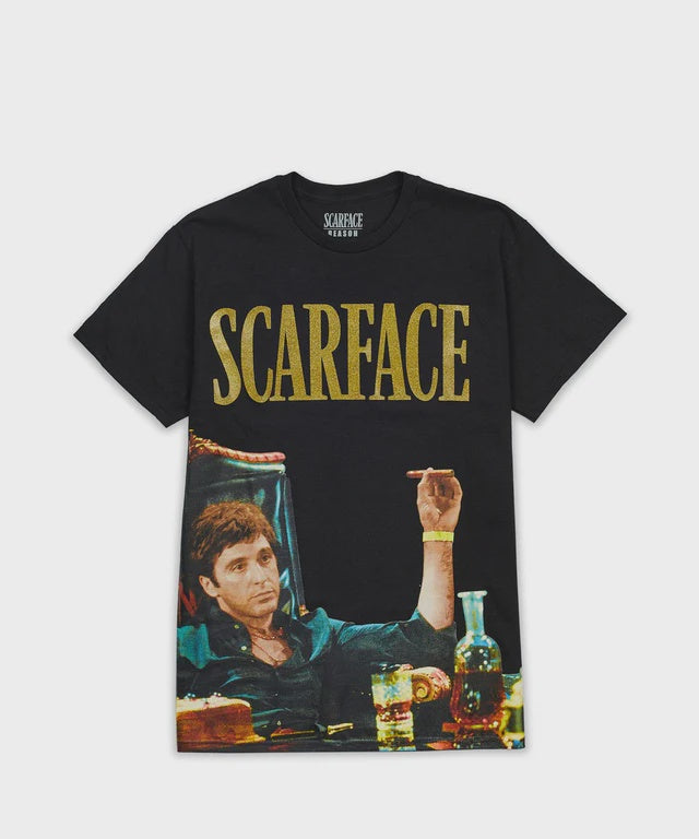 Reason - Scarface Photo Print Money T-shirt