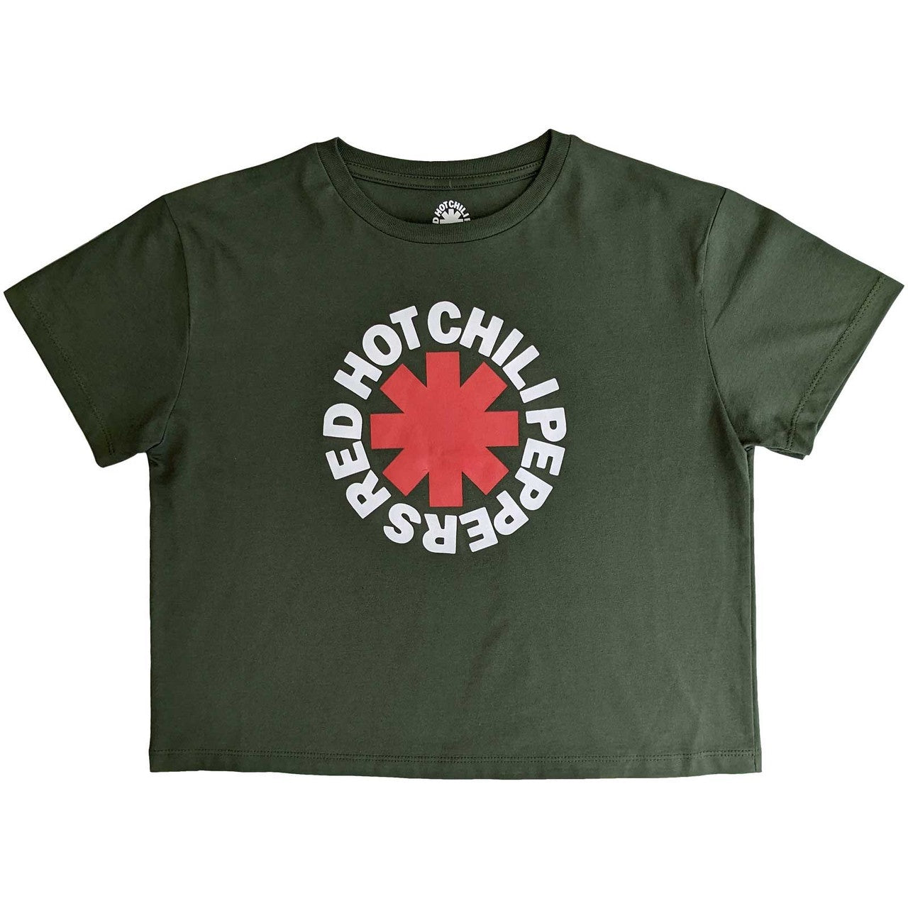 Red Hot Chili Peppers - Classic Asterisk Crop Top T-shirt