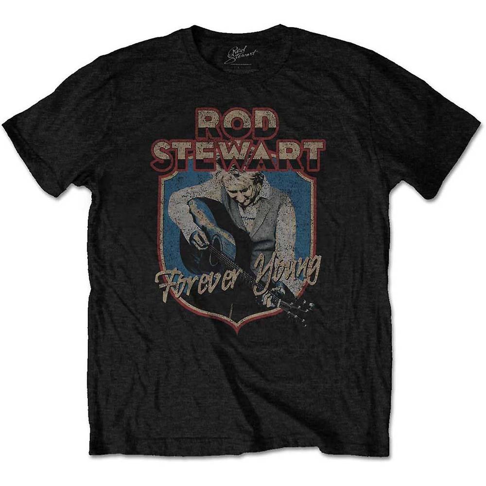 Rod Stewart - Forever Young Shield T-shirt