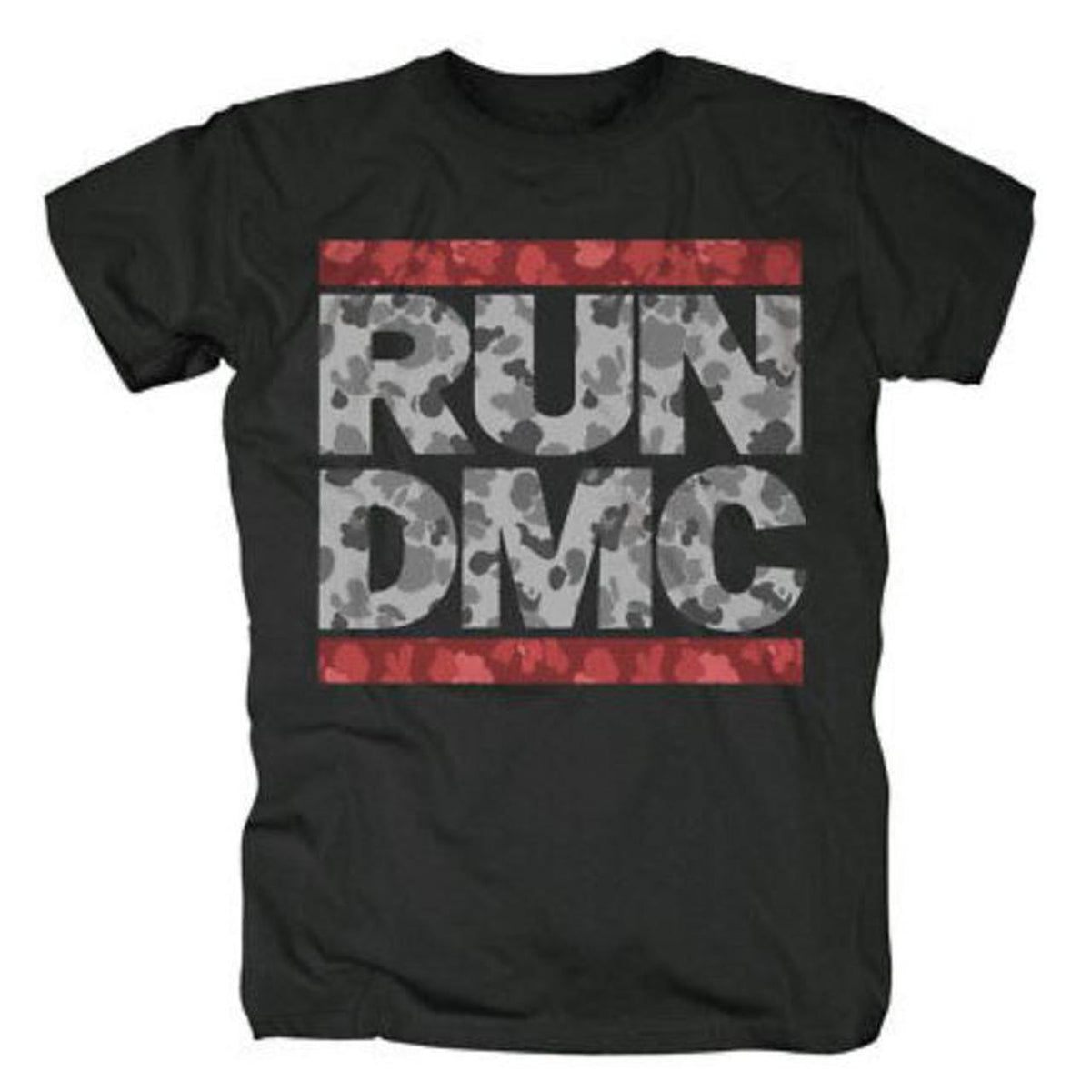 Run DMC - Camo Logo T-shirt