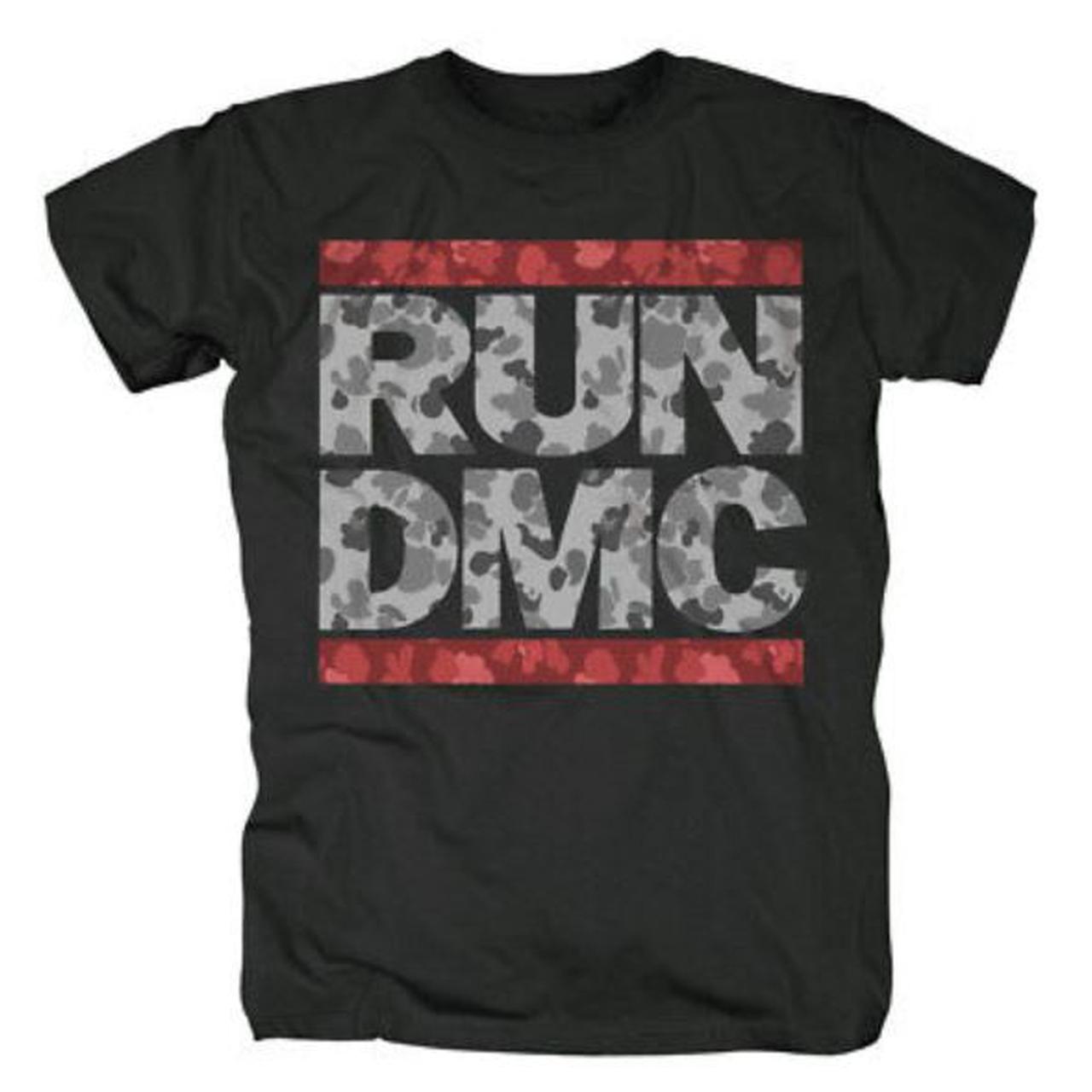 Run DMC - Camo Logo T-shirt