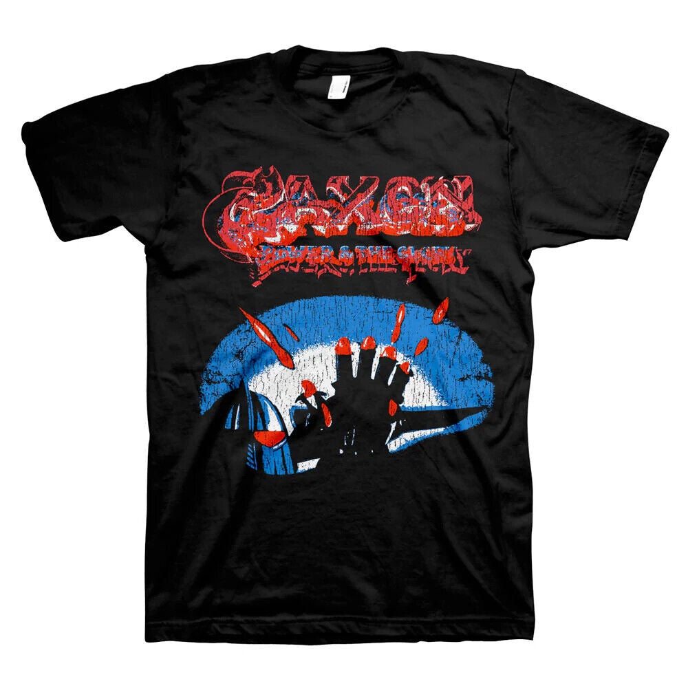 Saxon - Power And Glory Vintage T-shirt