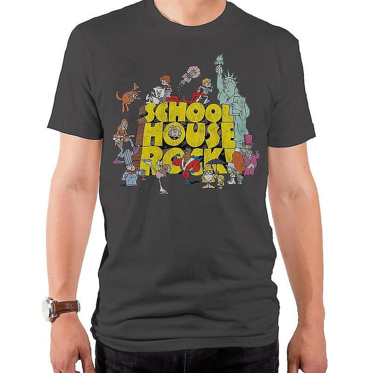 School House Rock - Characters T-shirt