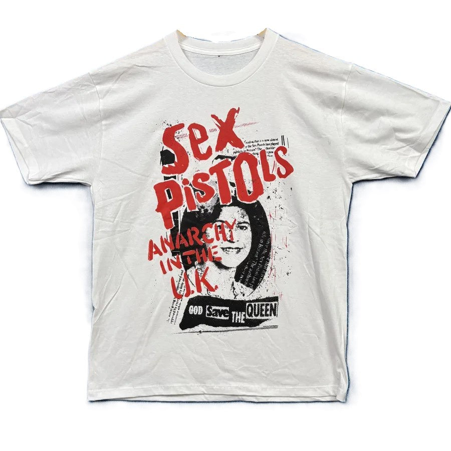 Sex Pistols - Anarchy In The UK White T-shirt