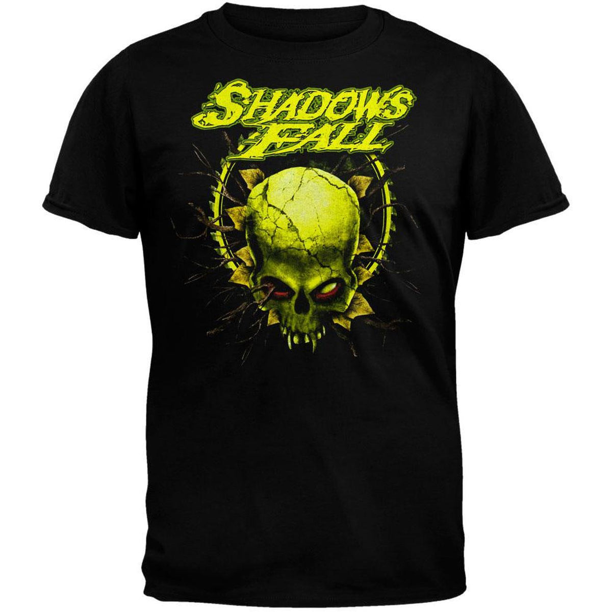 Shadows Fall - Saw Skull T-shirt