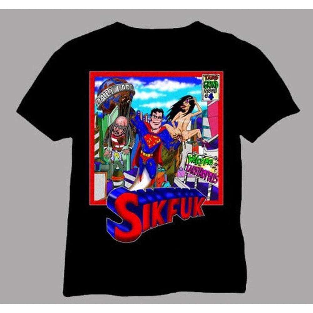 Sikfuk - Shitfisted Superman T-shirt